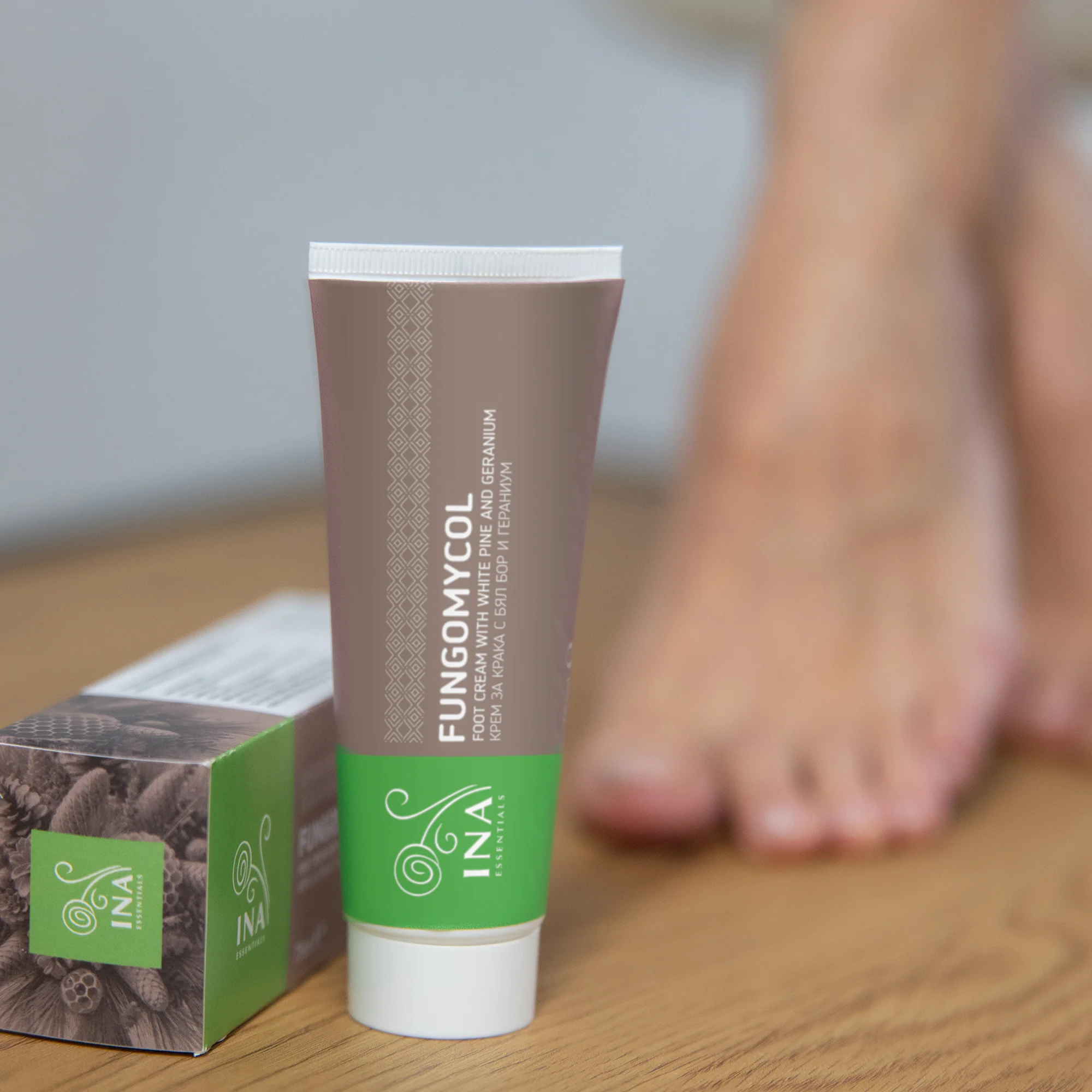Buy 2 Creams for Nail Fungus and Dry and Cracked Skin, Get 2 Organic White Pine Waters for Free - Image 3
