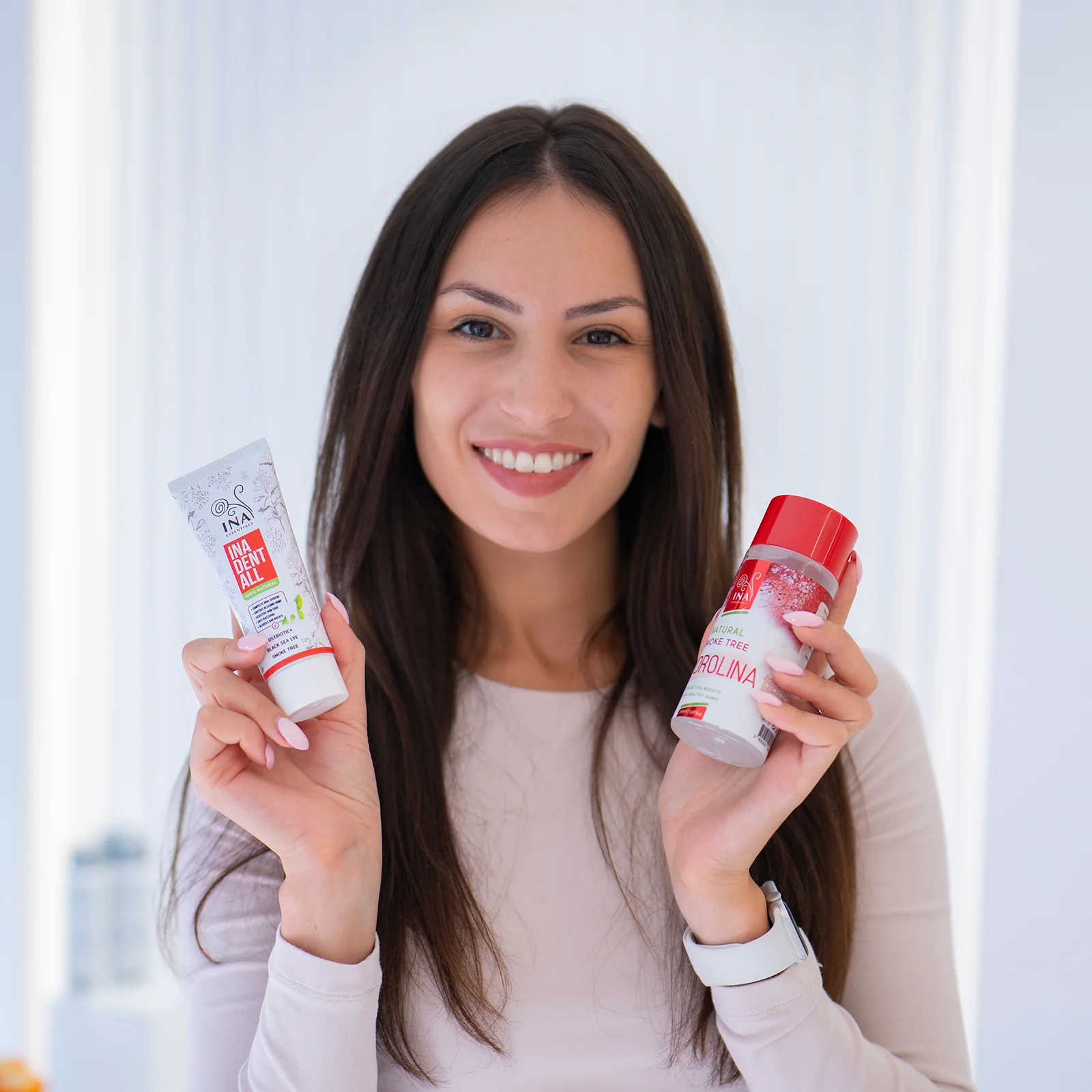 Buy 3 Ina Dent-All Toothpastes, Get 1 Smoke Tree Mouthwash for Free - Image 8
