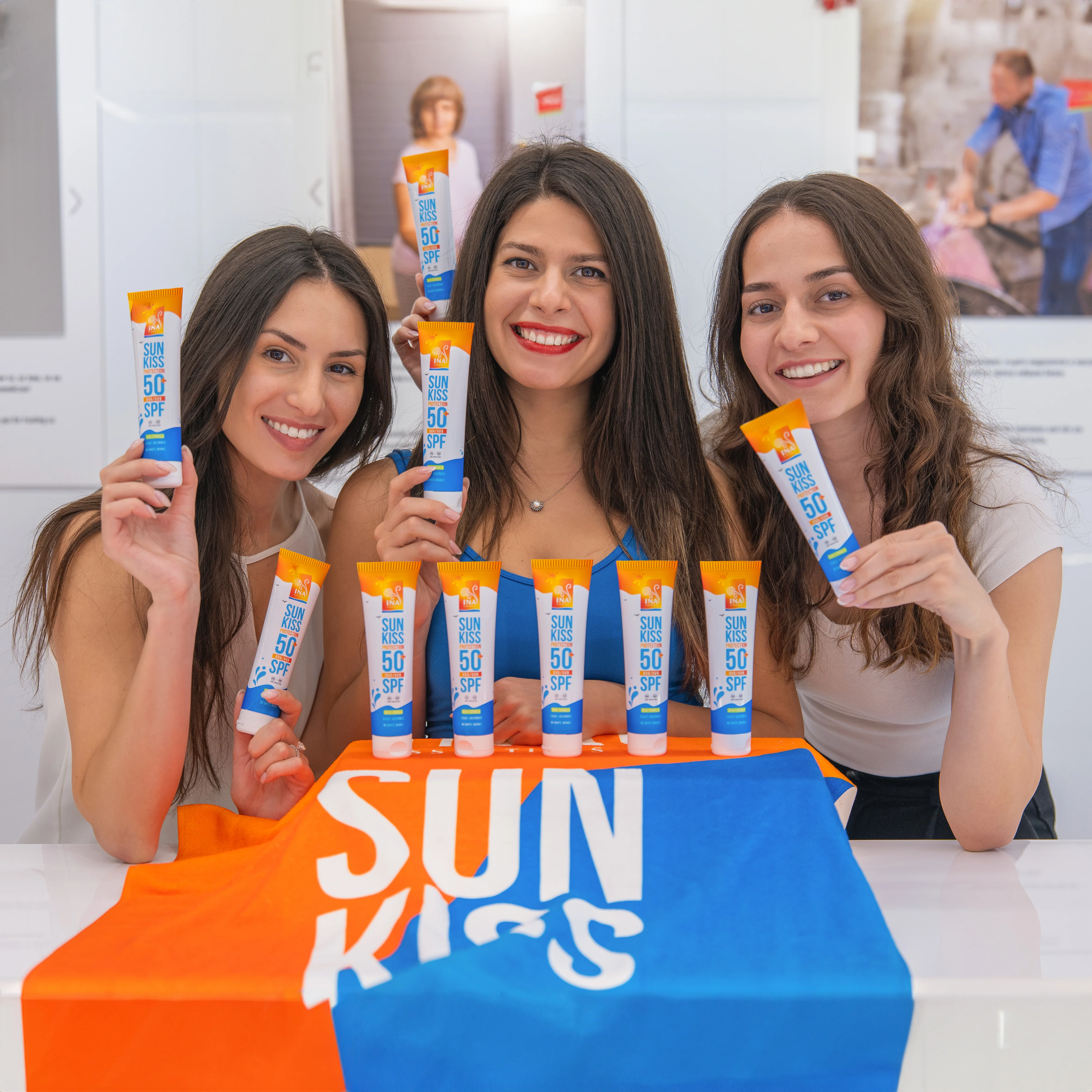 Family pack for Sun Protection - 2+1 Natural Sunscreen for Face and Body SPF 50+ with Organic White Fir - Image 7