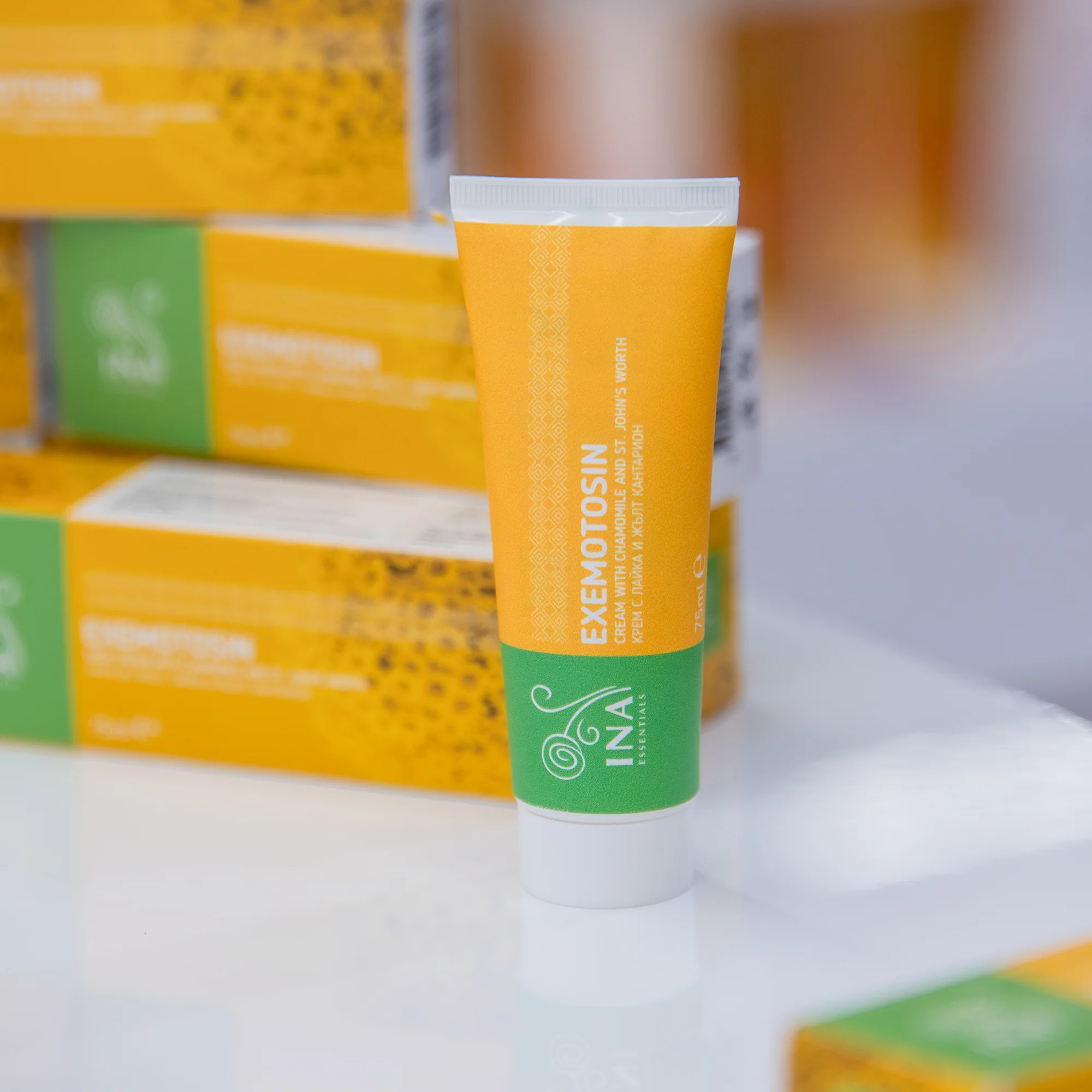 Cream for Psoriasis, eczema and irritated skin - with St. John's Wort, Chamomile and Propolis - Image 3