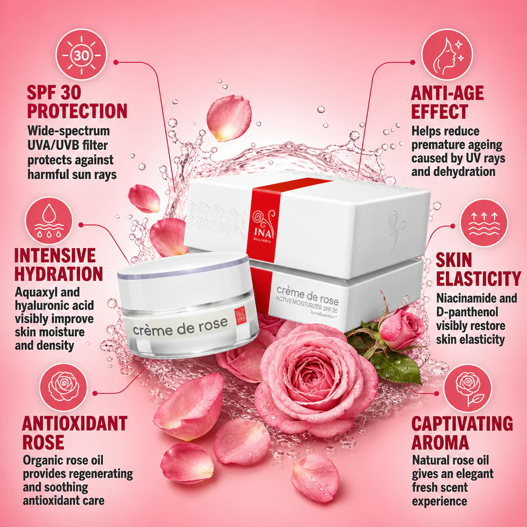 + Gift Crème de rose with SPF30 (sample) - Image 2