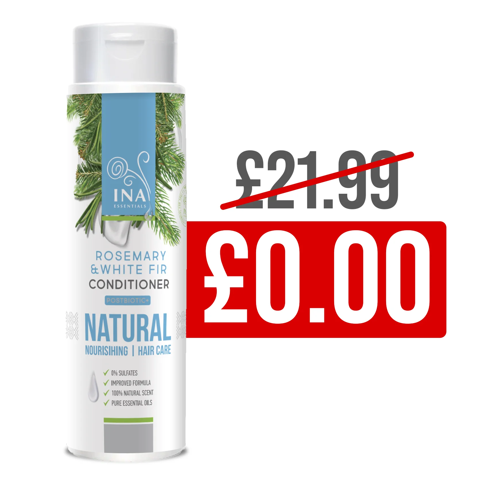 + Gift Natural Hair Conditioner with Rosemary oil and White Fir - Image 3