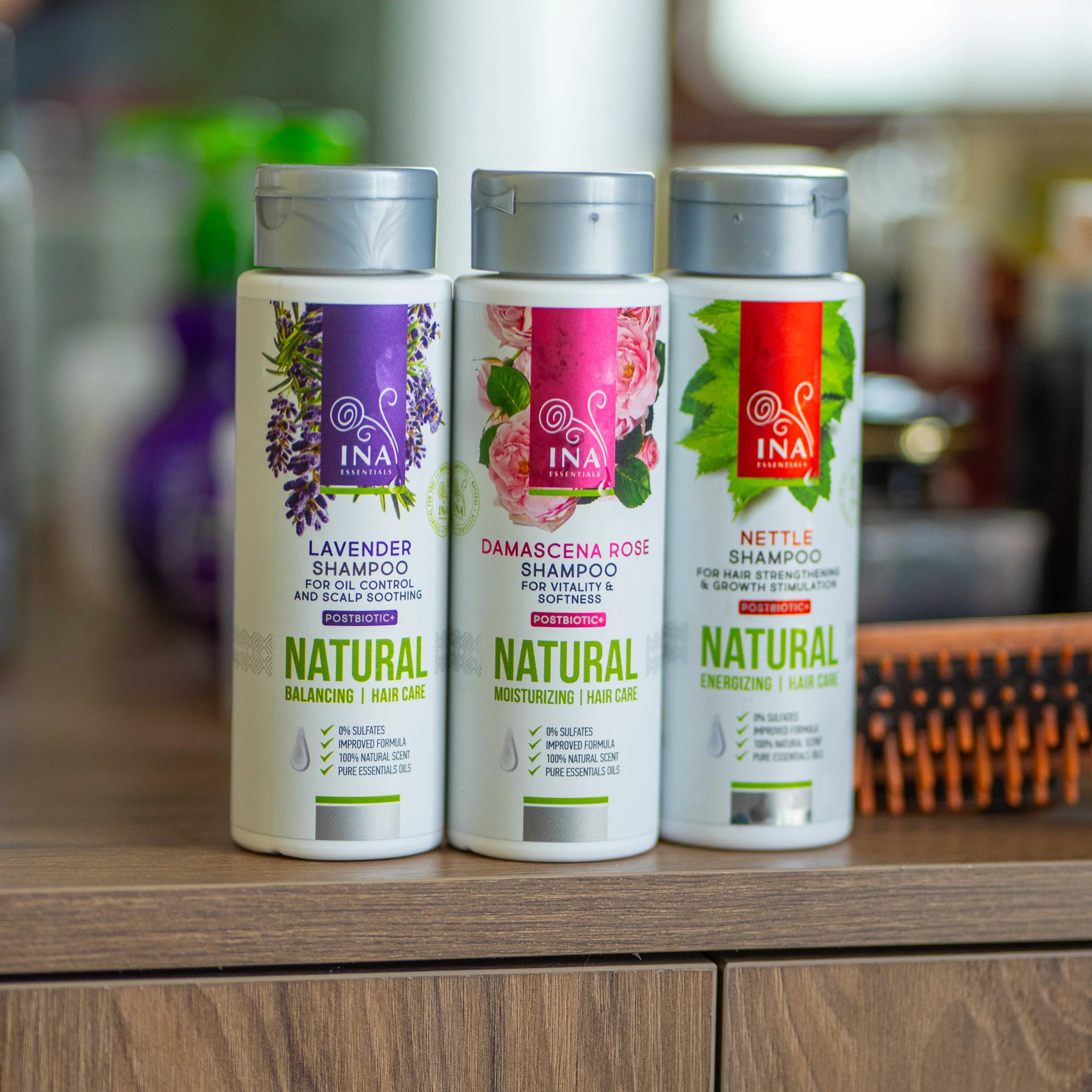 Natural Rose Shampoo for Dry and Damaged Hair - Image 7