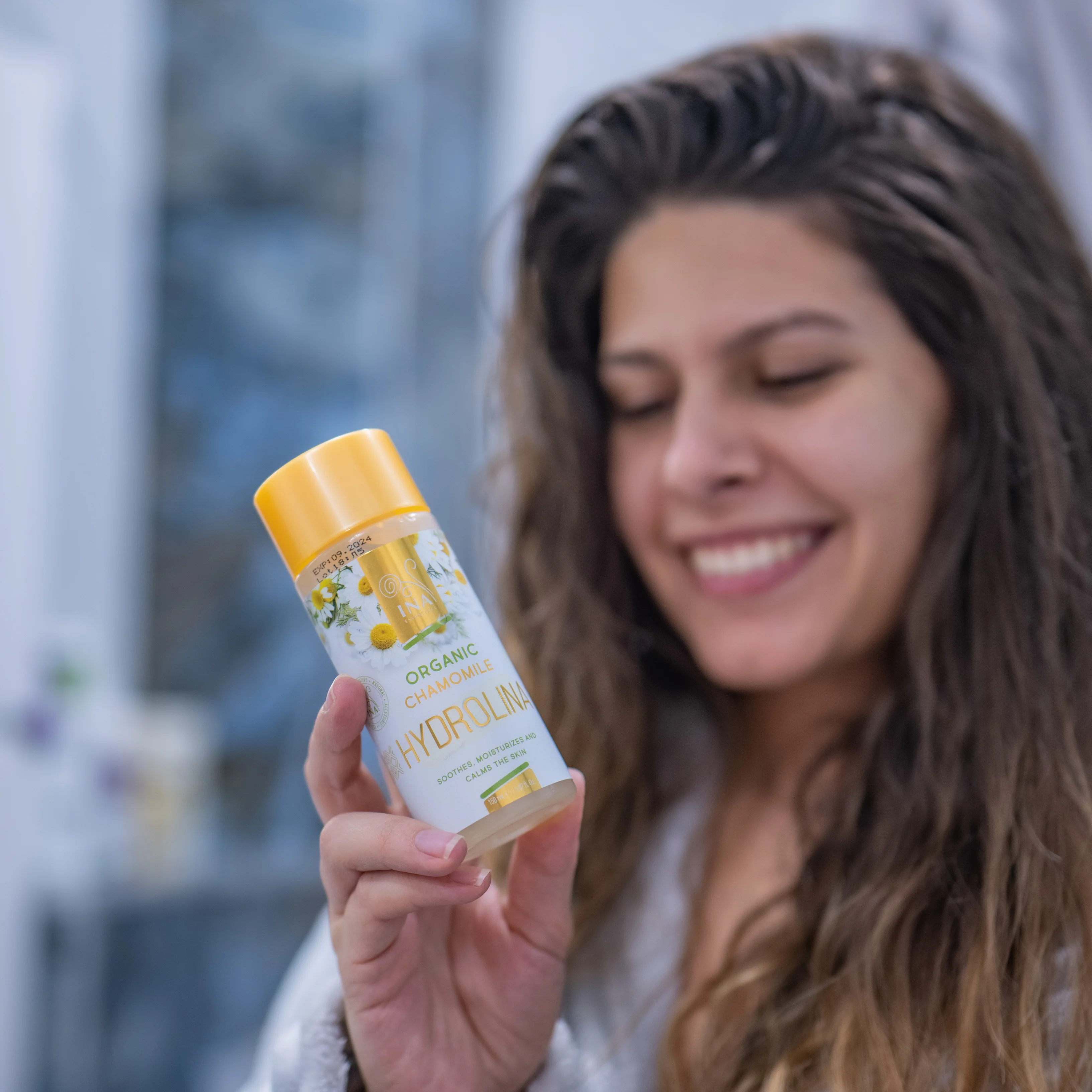 Organic Chamomile water - Hydrolina for Eczema and Irritated skin - Image 6